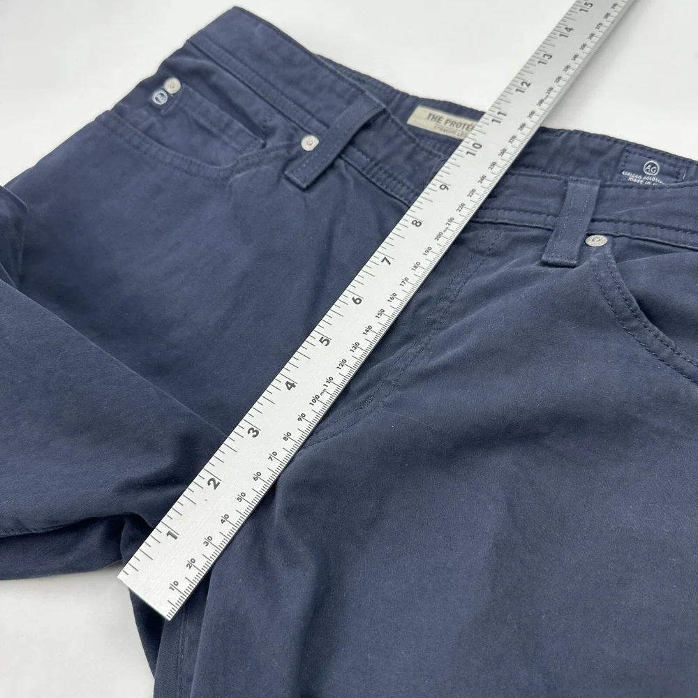 AG Adriano Goldschmied Protege 31x34 (fits 31x29) Navy Blue Straight Leg Pants